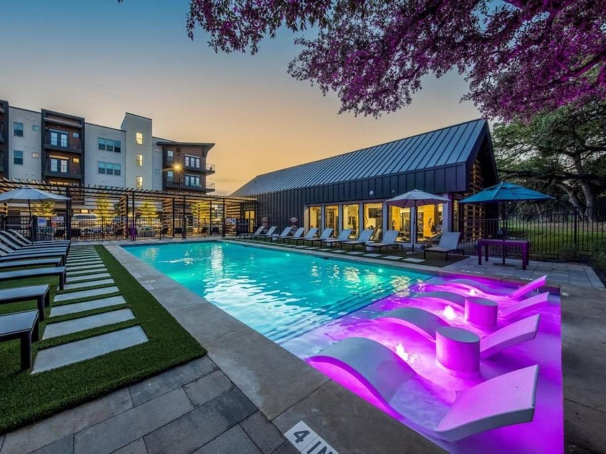 Luxurious New Unit 1Bd1Ba Pool, Golf Sim Appartement Austin Buitenkant foto